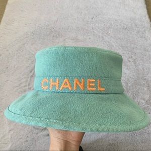 Chanel cloche/bucket hat